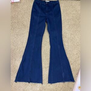 VERVET HIGH RISE SUPER FLARE Denim Jeans Size 29